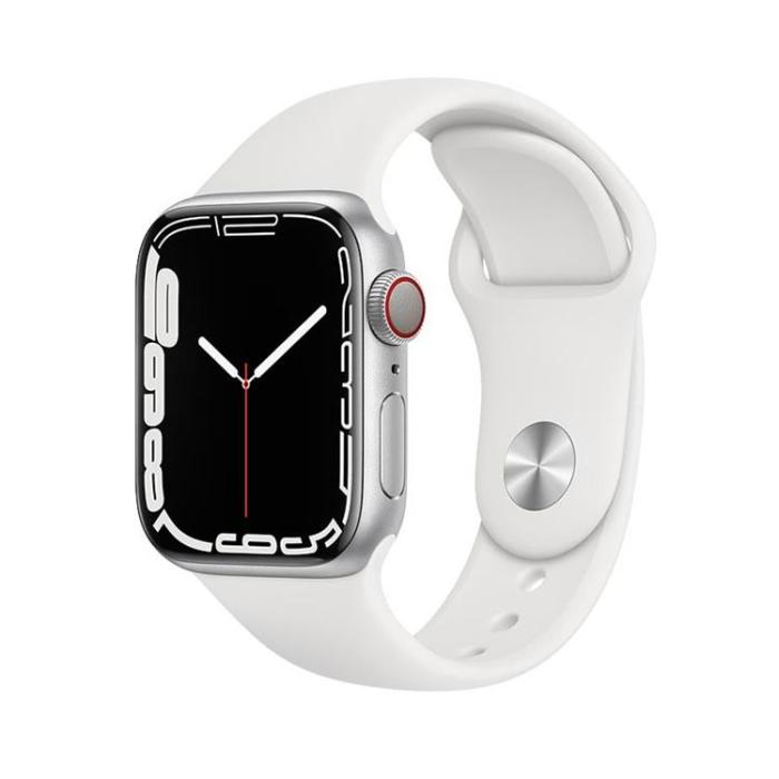 Forcell - Forcell Apple Watch (38/40/41mm) Armband F-Design - Vit