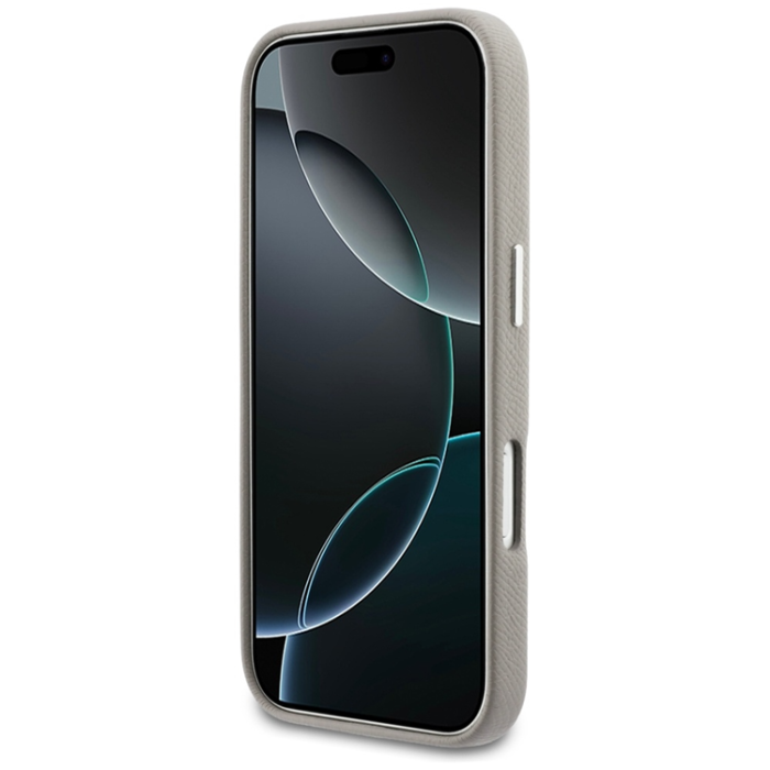 KARL LAGERFELD - Karl Lagerfeld Mobilskal För iPhone 17 Pro MagSafe Karl Head Logo - Grå