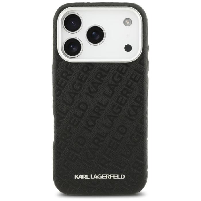 KARL LAGERFELD - Karl Lagerfeld iPhone 17 Pro Mobilskal MagSafe FW Stamped Karl