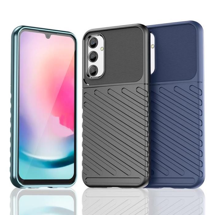 Dux Ducis - Galaxy M34 Mobilskal Thunder Armored - Svart