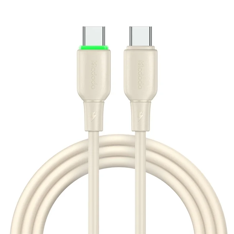 MCDODO USB-C - USB-C 65W Kabel 1.2M CA-477 Alpha - Beige | 3541 | AlltMobil