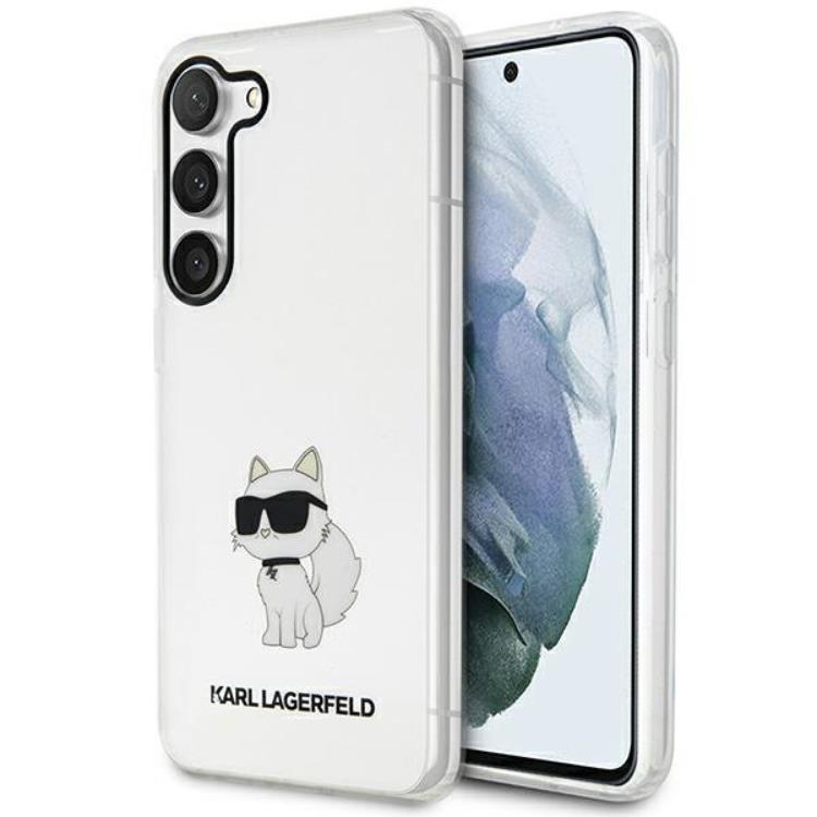Karl Lagerfeld Galaxy S23 Plus Mobilskal Ikonik Choupette - Clear | 2353 | AlltMobil