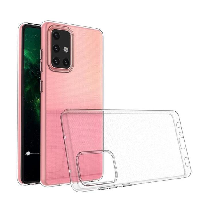 OEM - Ultra Clear Gel Skal Galaxy A73 - Transparent
