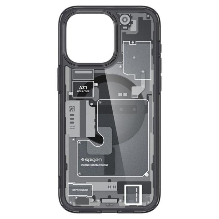 Spigen - Spigen iPhone 15 Pro Mobilskal Magsafe Hybrid - Zero One