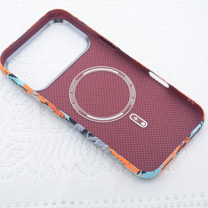 A-One Brand - iPhone 17 Pro Max Mobilskal MagSafe - Kamouflage Titangrå
