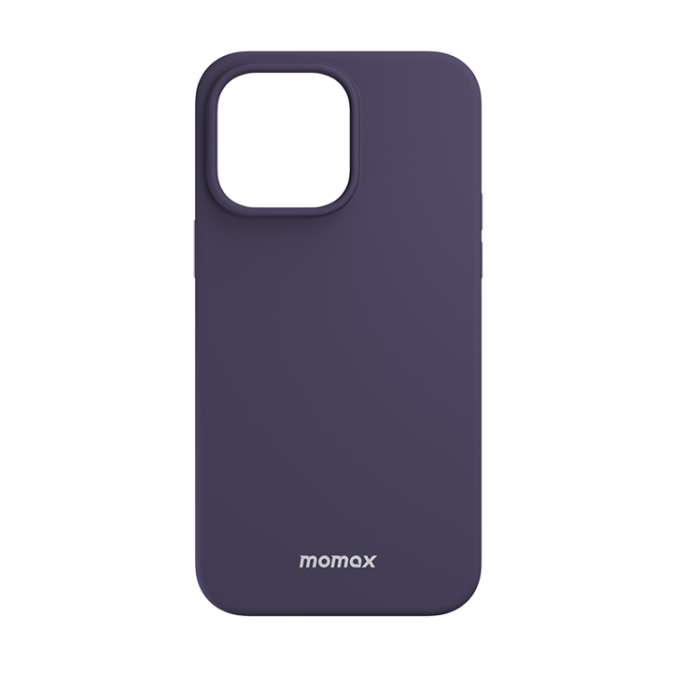 MOMAX - MOMAX iPhone 14 Pro Skal Magsafe Liquid Silicone - Lila