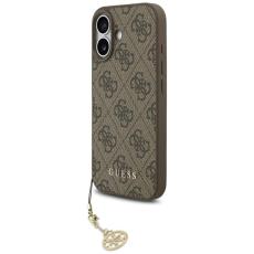 Guess - Guess iPhone 17 Mobilskal MagSafe 4G Charms Collection - Brun