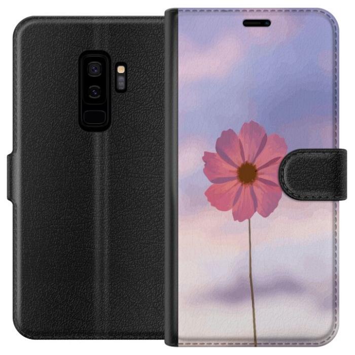 iSecrets - Plånboksfodral till Samsung Galaxy S9+ med Rosa blomma