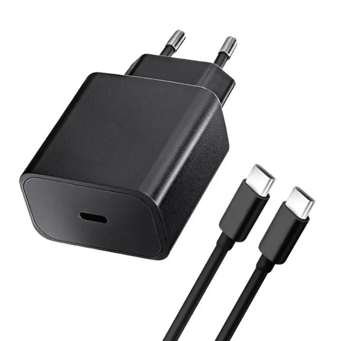 Extrem snabbladdare Galaxy S25 45W strömadapter kabel Fodral