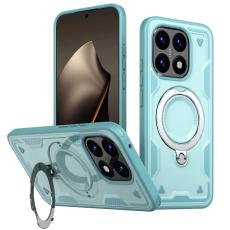 N/A - Mobilskal till Xiaomi 15T Milit&auml;rt Skydd Plast Kickstand - Bl&aring;