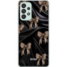 Gustaf - Mobilskal till Samsung Galaxy A73 5G med Leopard Bow