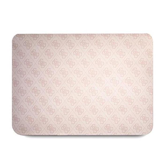 Guess - Guess Datorfodral 16'' Uptown Triangle Logo - Rosa