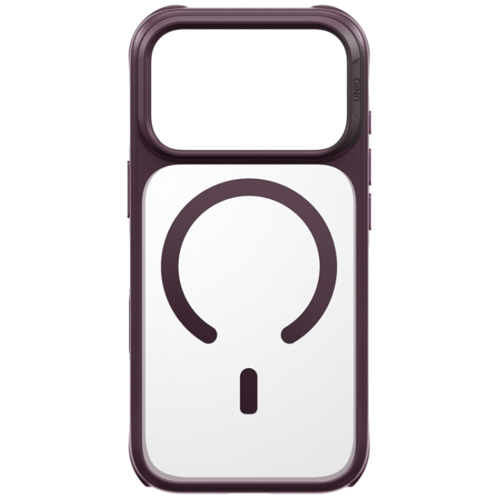 UNIQ - Uniq Mobilskal för iPhone 18 Pro Max/17 Pro Max MagSafe Veren - Burgundy