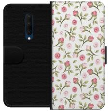 iSecrets - Pl&aring;nboksfodral till OnePlus 7T Pro med Blommigt