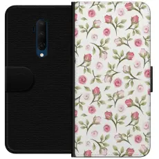 Gustaf - Pl&aring;nboksfodral till OnePlus 7T Pro med Blommigt