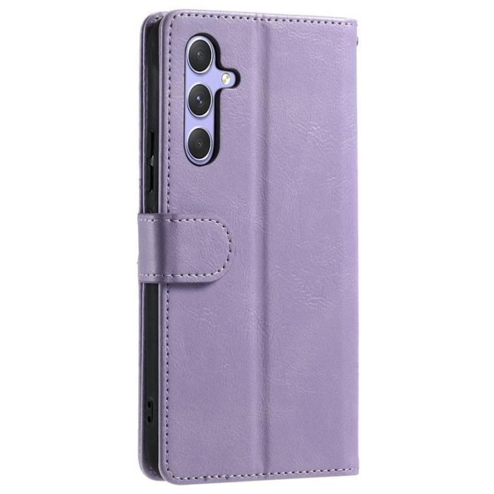 OEM - Samsung Galaxy A57 Plånboksfodral Konstläder Anti-Fall - Lila