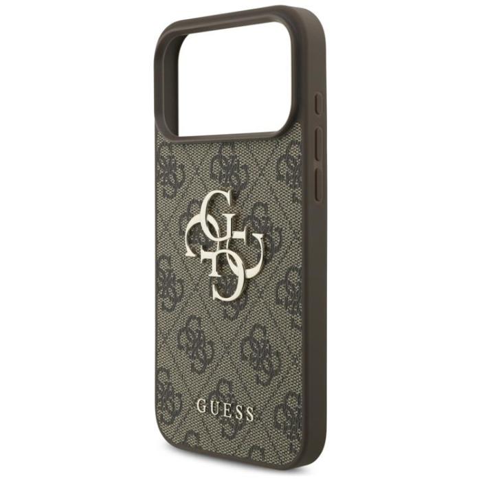 Guess - Guess iPhone 17 Pro Max Mobilskal 4G Big Logo - Brun