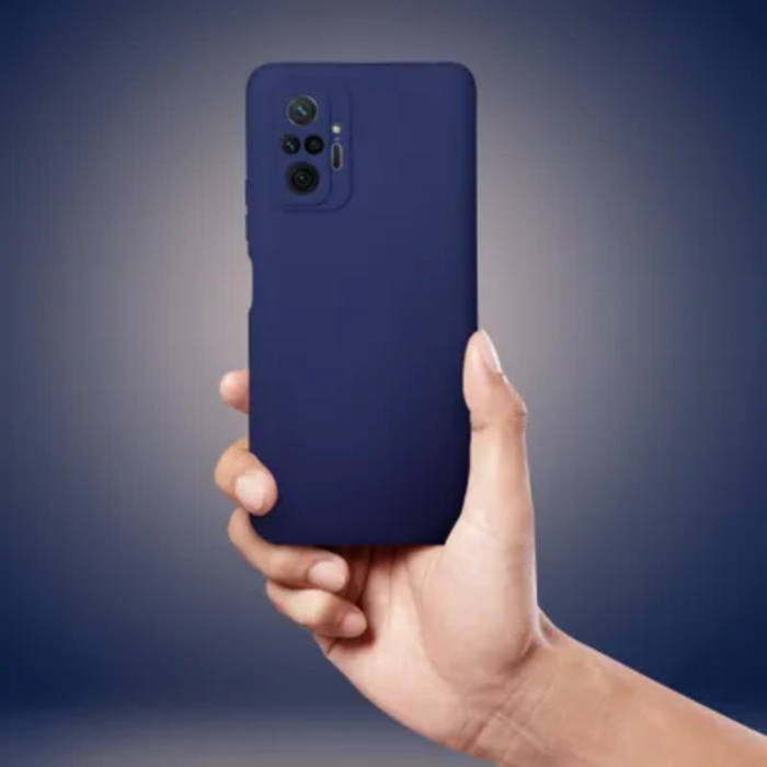 OEM - Xiaomi Redmi 12 Mobilskal Soft - Mörkblå