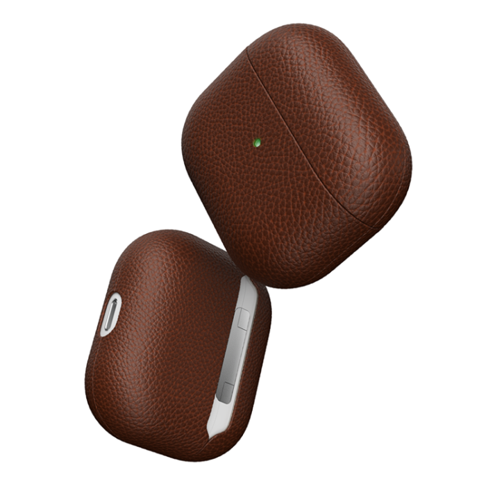 PodSkinz - PodSkinz Airpods 3 Skal Artisan Series Läder - Naturligt Brun