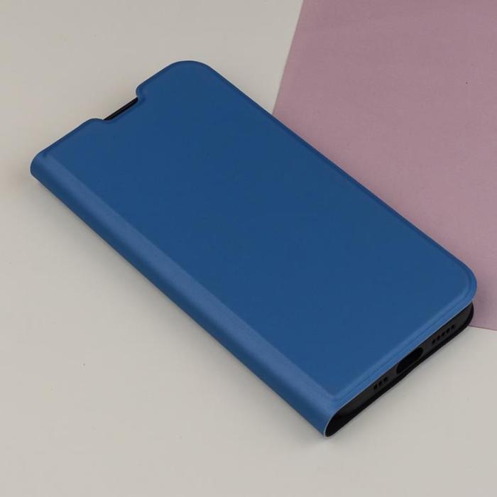 OEM - iPhone 16 Plånboksfodral Smart Soft - Denim