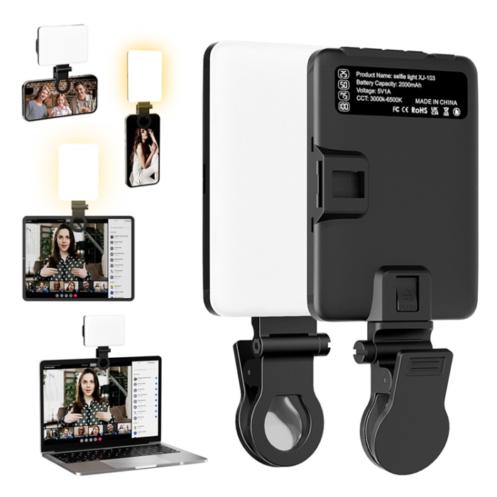 OEM - Bärbar Selfielampa för Liveströmmande Videokonferenser XJ103