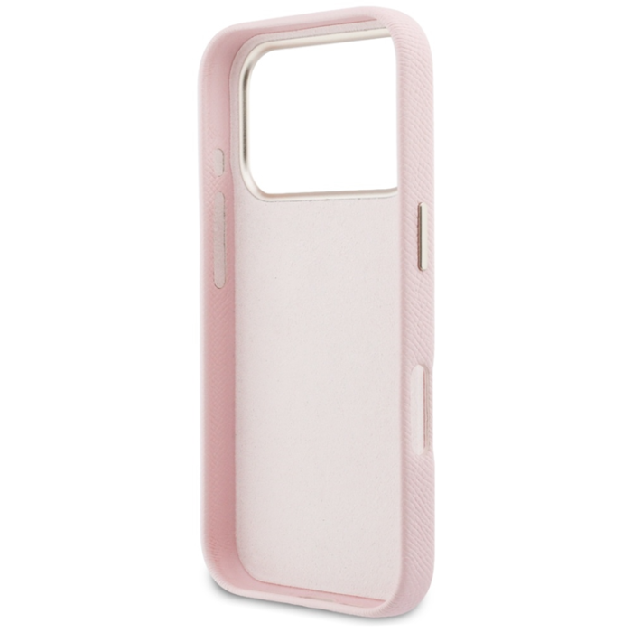 Guess - Guess Mobilskal iPhone 17 Pro Max FW Resin Logo - Rosa