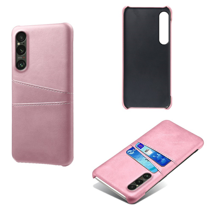 A-One Brand - Sony Xperia 1 VII Mobilskal med Dual Kortfack - Roséguld