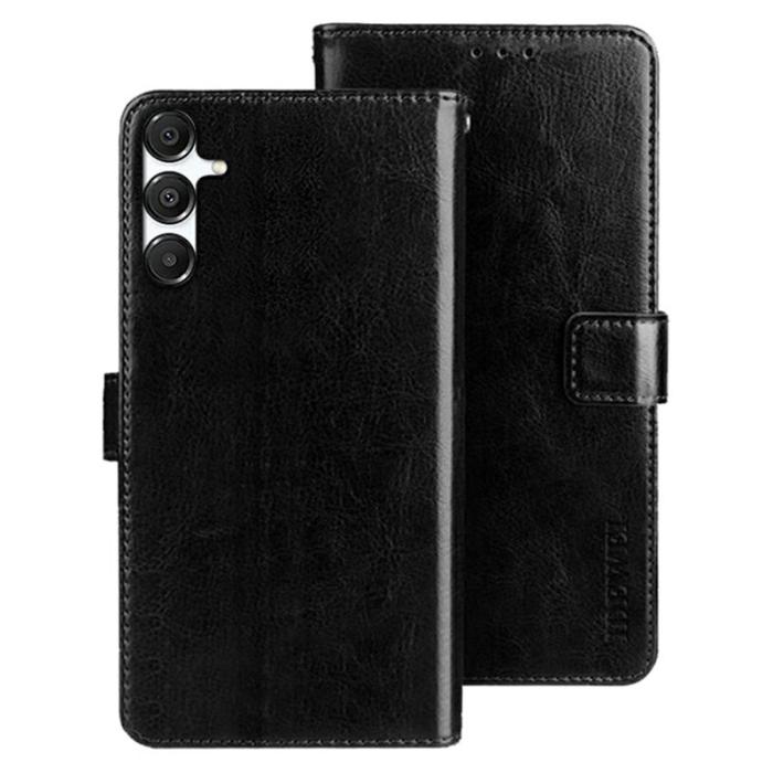 IDEWEI - IDEWEI Mobilfodral för Samsung Galaxy S26 Plus Konstläder Kickstand - Svart