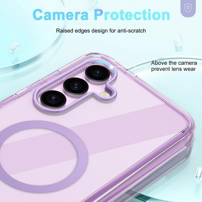 OEM - Mobilskal för Samsung Galaxy S26 Plus Magnetiskt PC + TPU - Ljuslila
