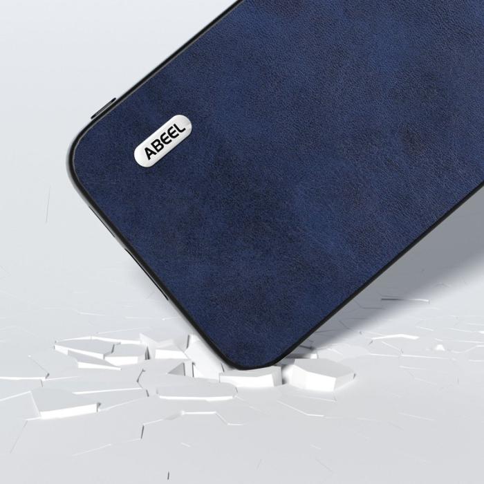 ABEEL - ABEEL Samsung Galaxy S23 FE Fodral i Konstläder - Blå