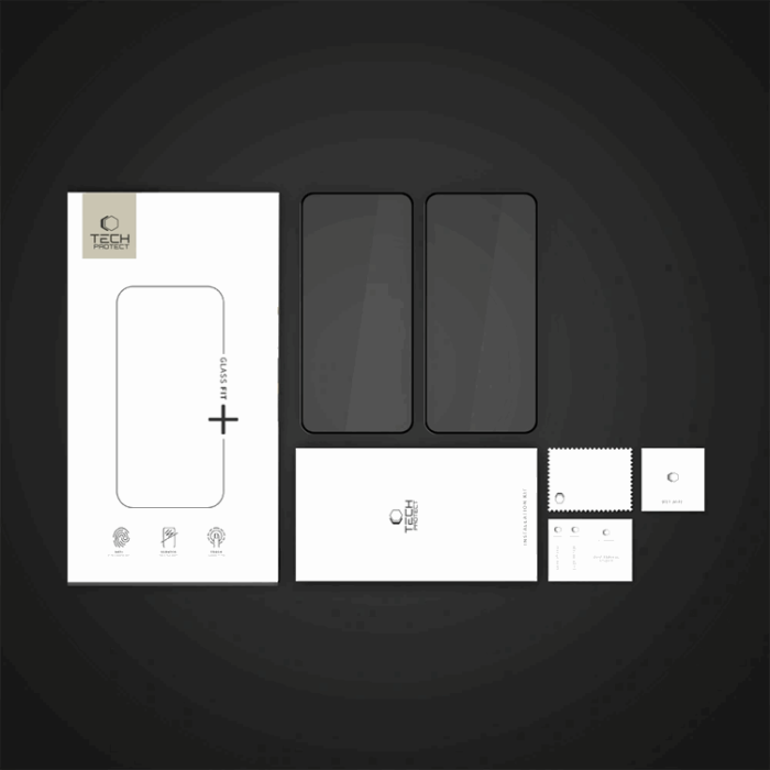 Tech-Protect - [2-Pack] Nothing Phone 3a/3a Pro Härdat Glas Skärmskydd Fit Plus
