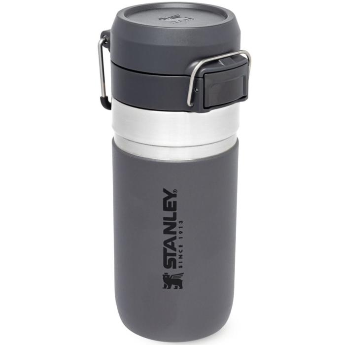 UTGATT5 - STANLEY The Quick Flip Vattenflaska 0,47L - Charcoal