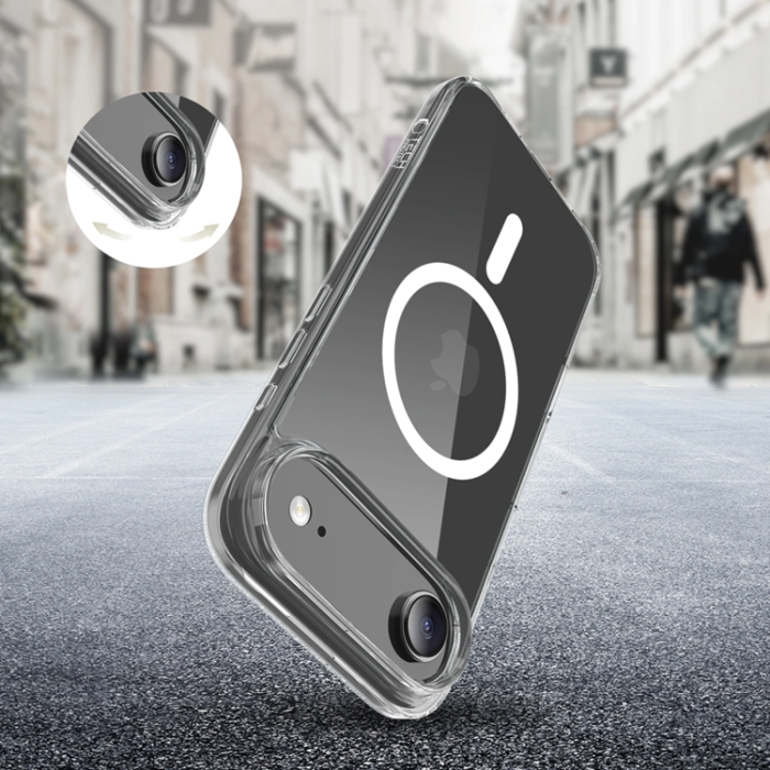 Tech-Protect - Tech-Protect iPhone Air Mobilskal Magsafe Flexair Hybrid - Clear