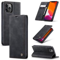 Caseme - CASEME 013 Pl&aring;nboksfodral Konstl&auml;der Flip iPhone 12 Pro Max Svart
