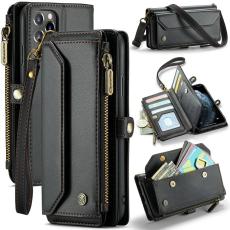 Caseme - CASEME Pl&aring;nboksfodral Konstl&auml;der f&ouml;r iPhone 11 Pro Max - Svart