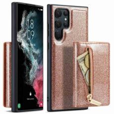 DG.MING - DG.MING M3 Series Mobilskal till Samsung Galaxy S22 Ultra 5G Ros&eacute;guld