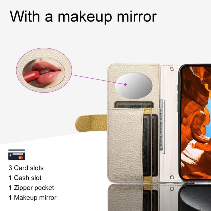 ESEBLE - ESEBLE E11 för Samsung Galaxy S25 Ultra Plånboksfodral Konstläder - Khaki