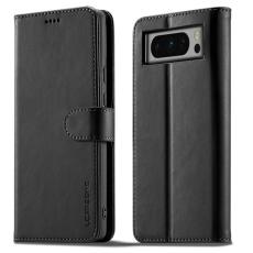LC.imeeke - LC.IMEEKE Google Pixel 8 Pro Pl&aring;nboksfodral Konstl&auml;der - Svart