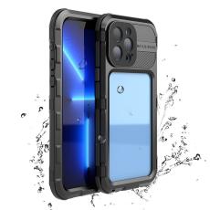 SHELLBOX - SHELLBOX M Series Mobilskal till iPhone 13 Pro Max Vattent&auml;t Svart