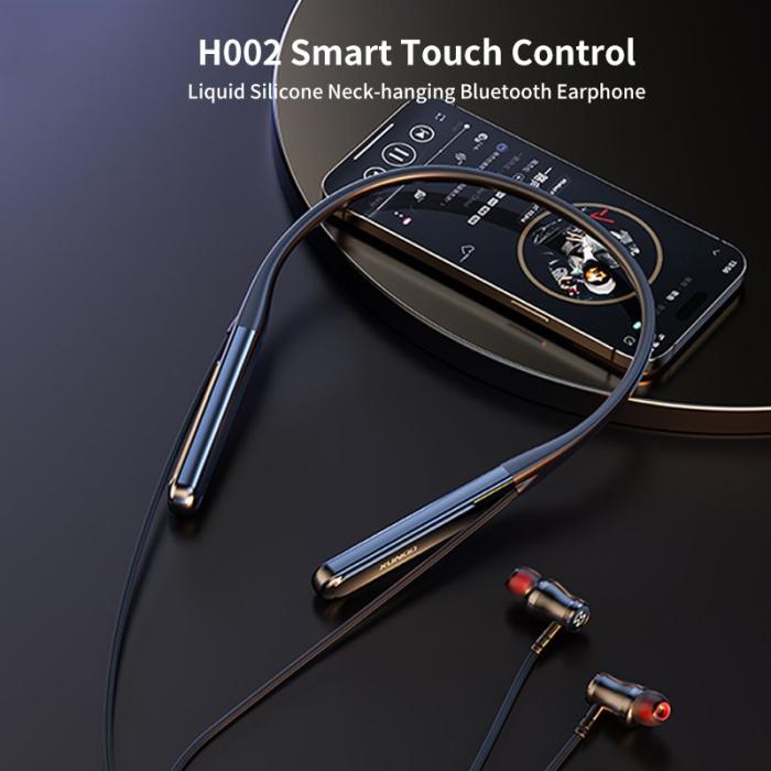 XUNDD - XUNDD H002 Bluetooth-hörlurar med smart touch, svart