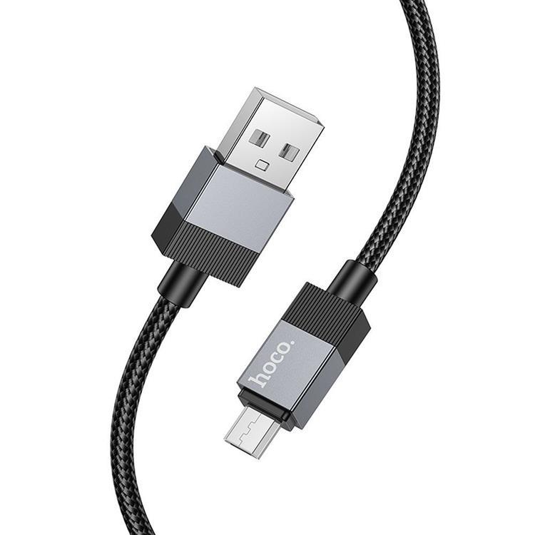 Hoco USB-A - Micro-USB 2.4A Kabel 1m X110 - Svart | 3541 | AlltMobil