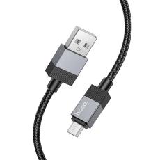 Hoco - Hoco USB-A - Micro-USB 2.4A Kabel 1m X110 - Svart