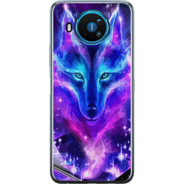 iSecrets - Mobilskal till Nokia 8.3 5G med Neon Varg