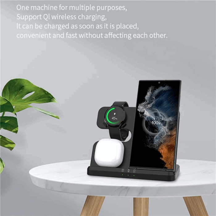 OEM - 3-in-1 Trådlös Laddare Samsung Galaxy - Buds - Watch