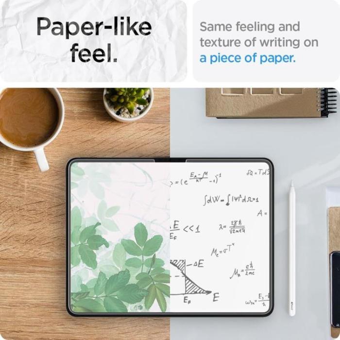 Spigen - Spigen iPad Pro 11 (2024) Härdat Glas Skärmskydd Paper Touch