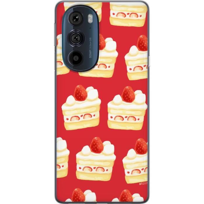 iSecrets - Mobilskal till Motorola Edge 30 Pro med Tårta