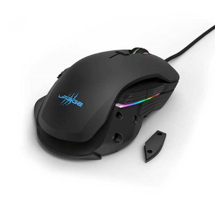Urage - URAGE Mus Gaming Reaper 900 Morph Optisk 10000dpi - Svart
