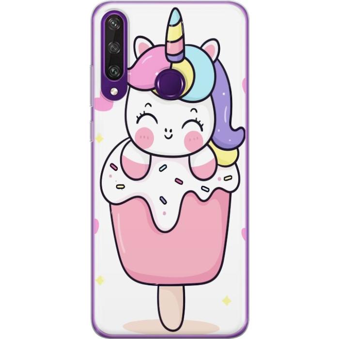 iSecrets - Mobilskal till Huawei Y6p med Glad enhörning
