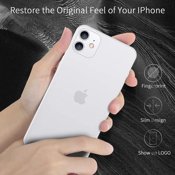 Boom of Sweden - Boom Zero iPhone 12 Skal Ultra Slim - Frosted