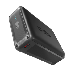 SBS - SBS Powerbank 20000mAh 65W USB-C- USB-A PD AFC - Svart